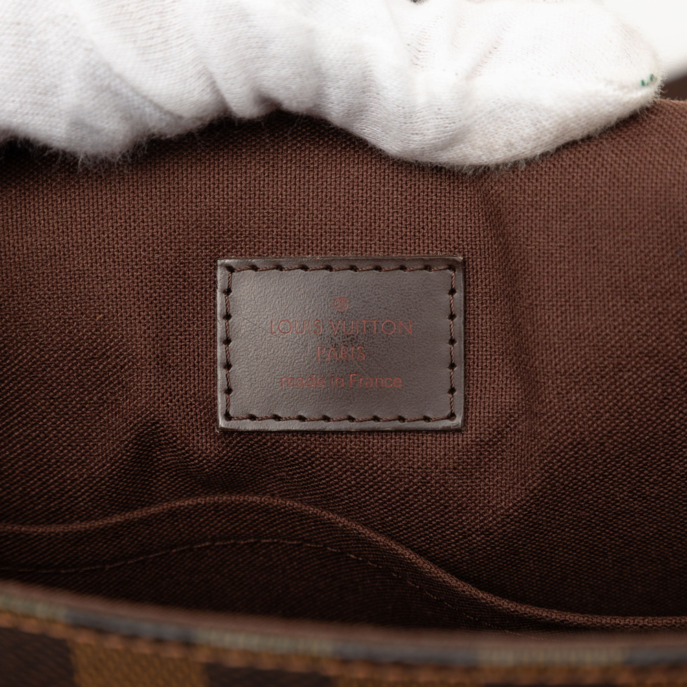 Pre-Loved Louis Vuitton Damier Ebene Brooklyn MM - Picture 5 of 8
